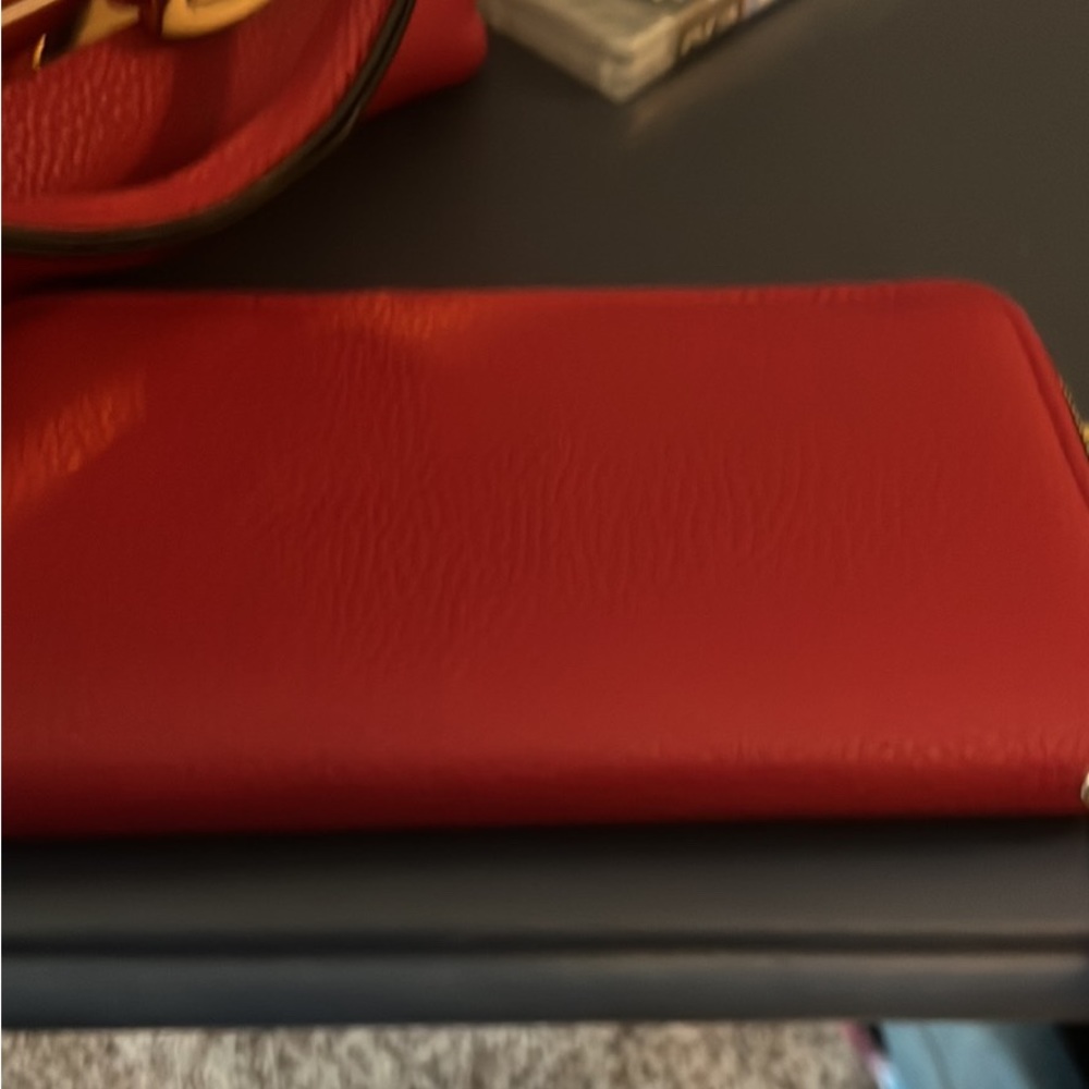 Red Purse and Wallet set - Picture 4 of 6